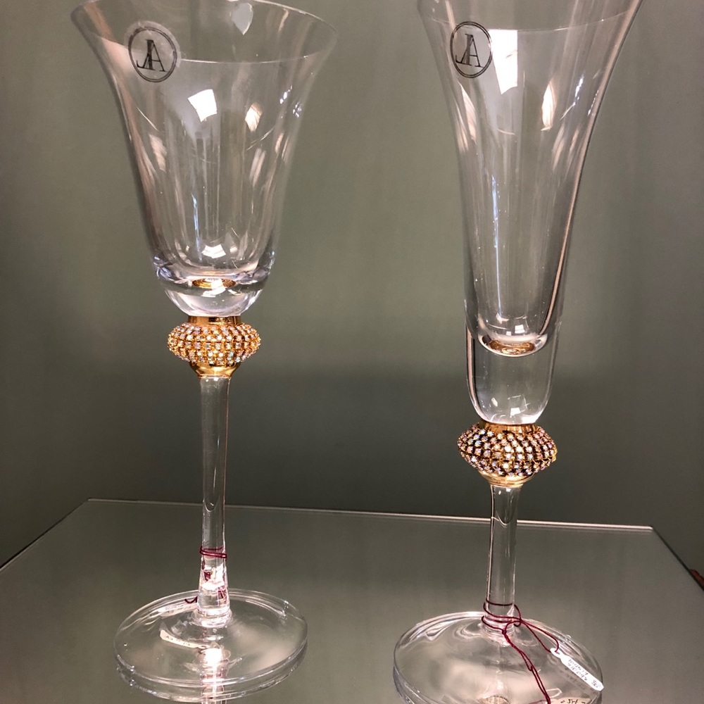 NEW :  Princess Wine and Champagne Glasses
